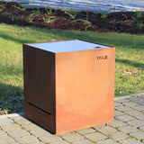 Braséro S35 + Couvercle & Tabouret